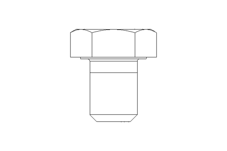 Tornillo cab. hexag. M12x16 A2 70