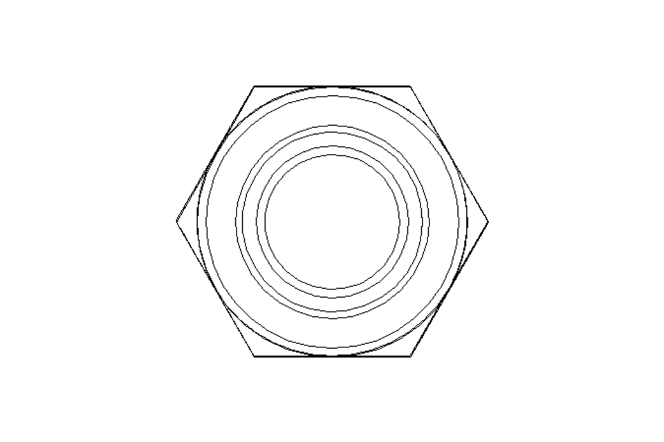 Hexagon screw M16x30 A2 70 ISO4017