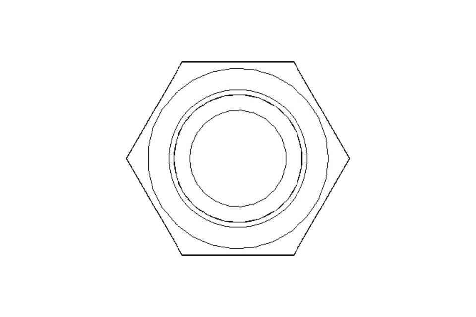 Hexagon screw M16x60 8.8 ISO4017