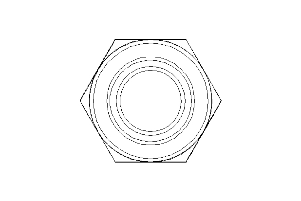 Hexagon screw M20x35 A2 70 ISO4017