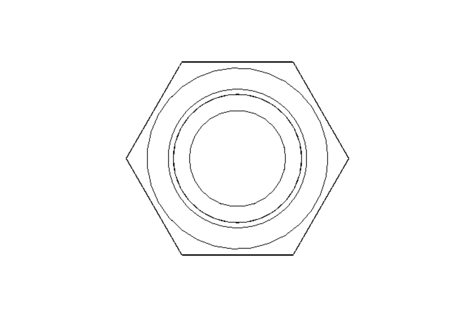 Hexagon screw M20x50 A2 70 ISO4017