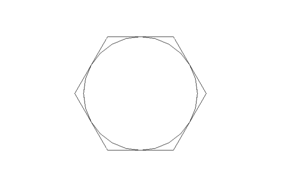 Hexagon screw M20x140 8.8 ISO4017