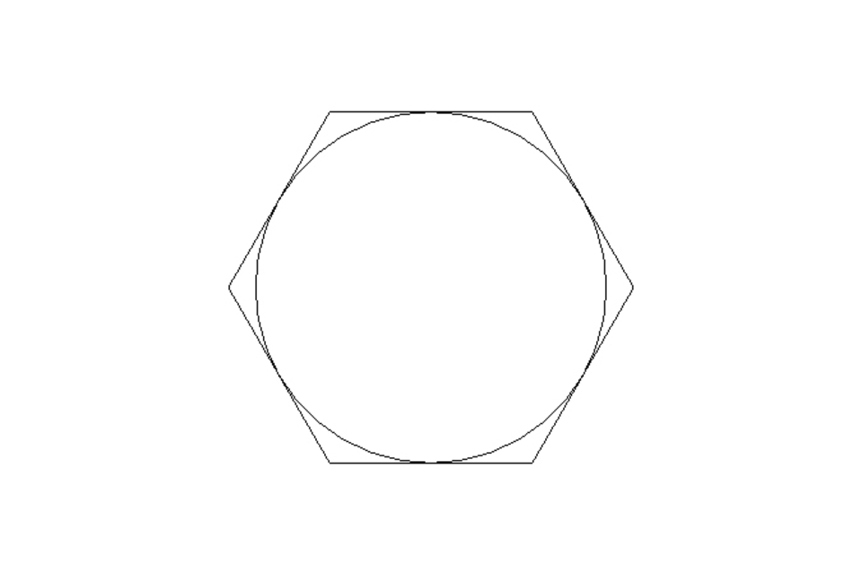 Hexagon screw M24x60 8.8 ISO4017