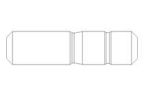 双头螺栓 M10x30 A2 DIN938