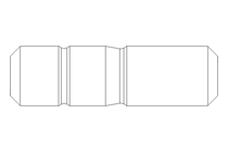 Goujon fileté M12x30 A2 DIN938