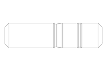 Stiftschraube M12x35 A2 DIN938