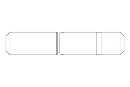 Stud bolt M10x40 A2 DIN939