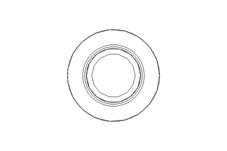 Parafuso Allen M5x60 A2 70 DIN6912