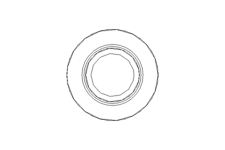 Cap screw M5x70 8.8 DIN6912-ZnNi/T2/720h