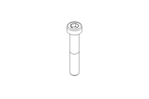 Zyl-Schraube M6x35 A2 70 DIN6912