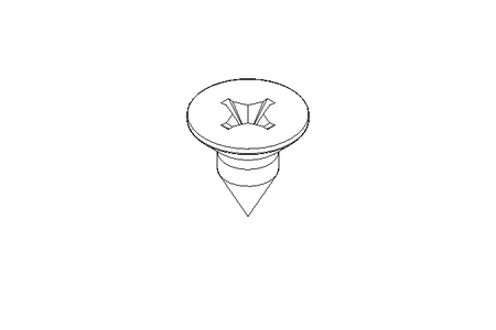 Blechschraube ST 6,3x13 A2 DIN 7982