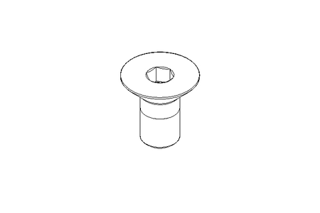 Senkschraube M8x16 A2 70 DIN7991-KLF