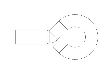 Ösenschraube Art 48 M4x10 A2