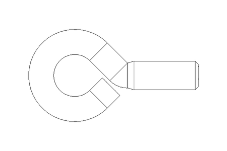 EYELET BOLT         M 4X 10-A2