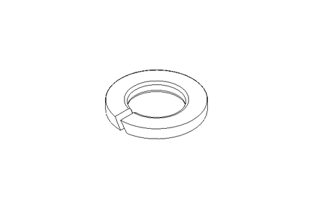 Пружинящее кольцо B 10,2 A2 DIN127