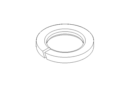 Пружинящее кольцо B 18 St-Zn DIN127
