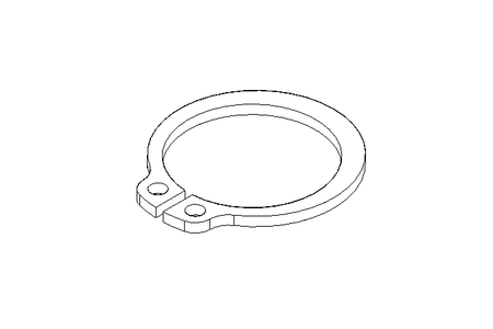 Tear-off ring 18x1.2 St DIN471