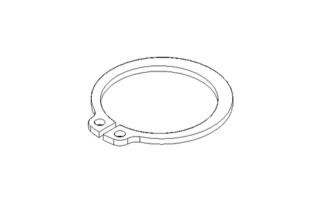 Tear-off ring 22x1.2 St DIN471