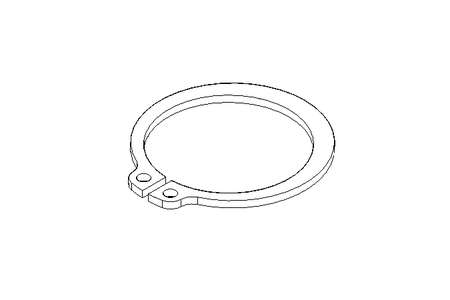 Tear-off ring 24x1.2 St DIN471