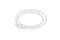 Retaining ring 25x1.2 A2 DIN 471