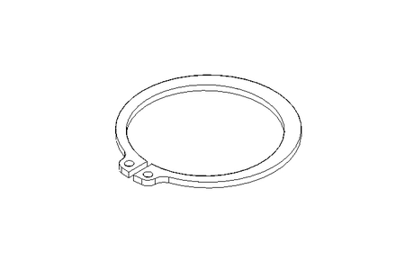 Стoпopнoe кoльцo 42x1,75 St DIN471