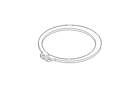 Tear-off ring 48x1.75 St DIN471