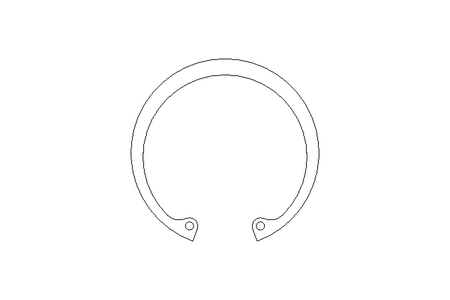 Retaining ring 65x2.5 A2 DIN472