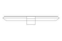 Locking bracket 21 St-Zn DIN432