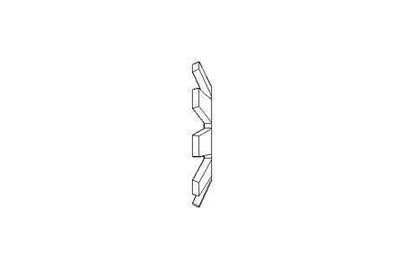 Sicherungsblech MB0 10x21 St DIN5406