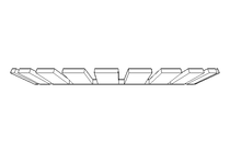 Locking bracket MB7 35x57 St DIN5406