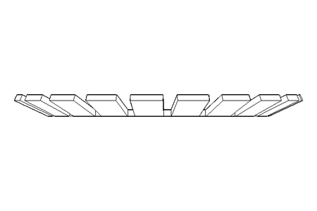 Locking bracket MB7 35x57 St DIN5406