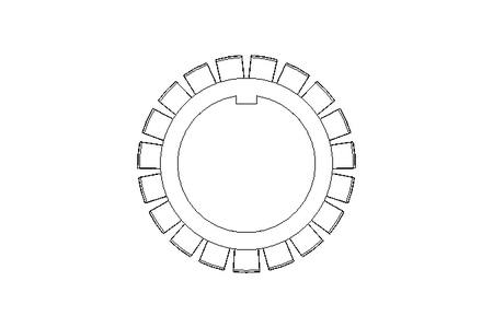 Rosetta di sicurezza MB8 40x62 St