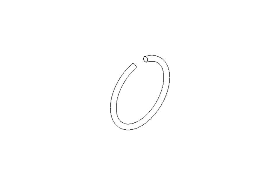 Anello elastico A 14 1.4310 DIN7993