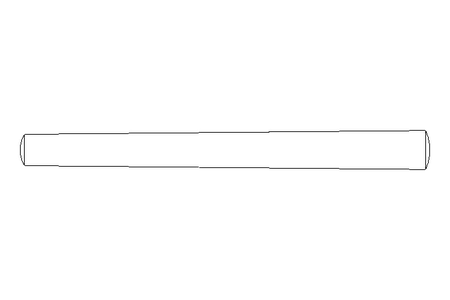 Goupille conique ISO 2339 B 6x80 St