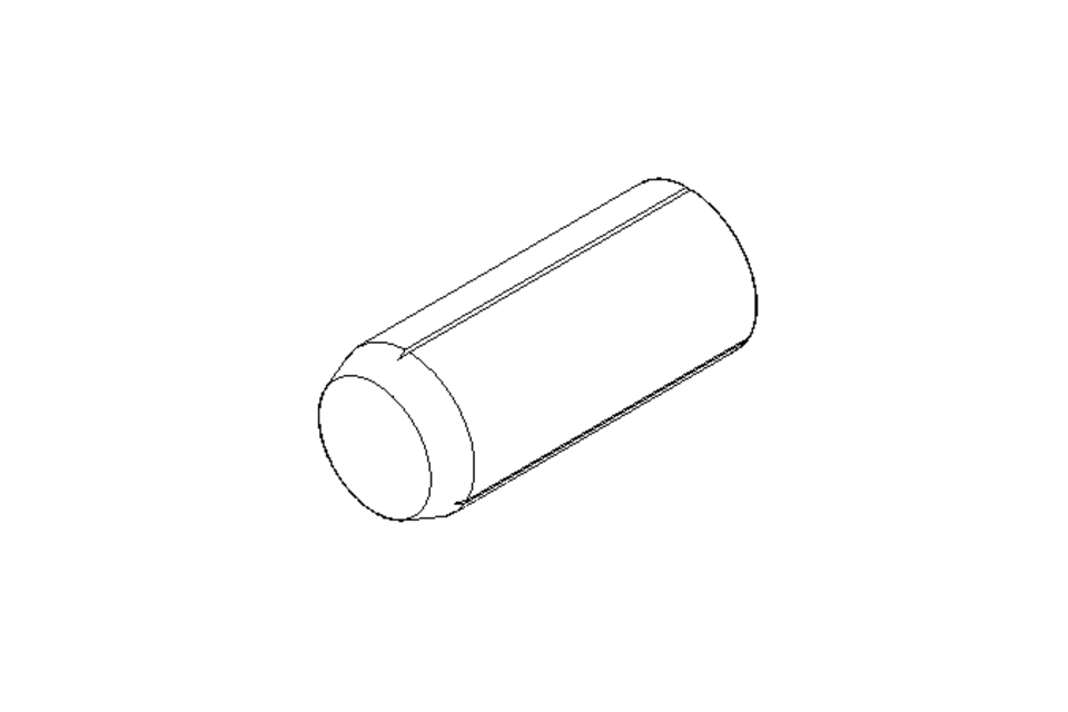 Spina cilindr.con intagli ISO 8740 6x16
