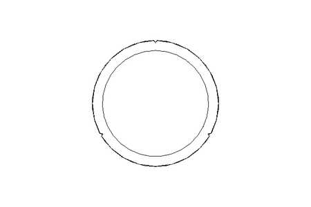 Goupille cannelée cylindr ISO 8740 8x65