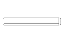 STRAIGHT GROOVED PIN 8X 65-ST DIN 1473