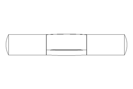 Grooved pin ISO8742 2x12 A2