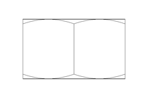 Hexagon nut M5 A4 DIN934