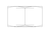 Hexagon nut M5 A4 DIN934