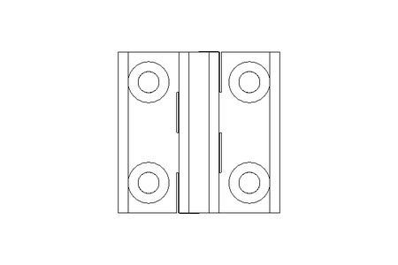 Scharnier 40x40 GDZN