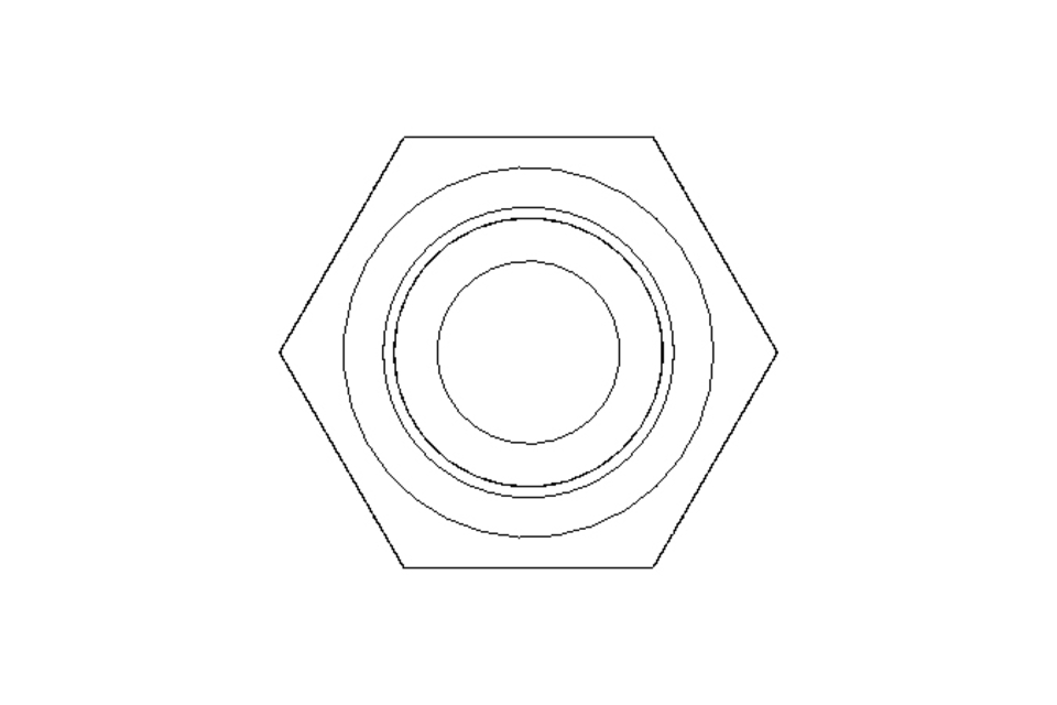 Hexagon screw M5x10 A4 70 ISO4017