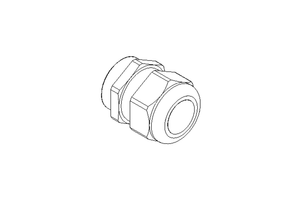 Cable Gland M32 gray (11 - 21) UL