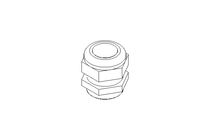 Cable Gland M40 gray (19 - 28) UL