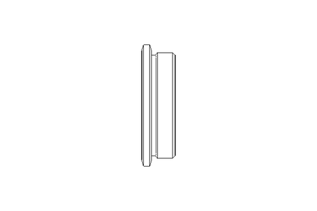 Reducer M40 to M25 Ni-plated brass