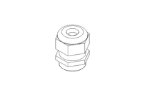 Cable Gland M32 gray ( 7 - 13) UL