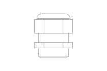 Cable Gland M32 gray ( 7 - 13) UL