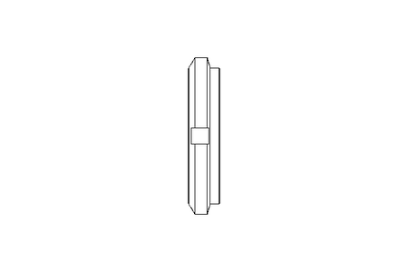 Slotted nut M40x1.5 1.0503