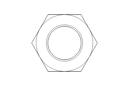 Dado esagonale M14x1,5 St-Zn DIN934