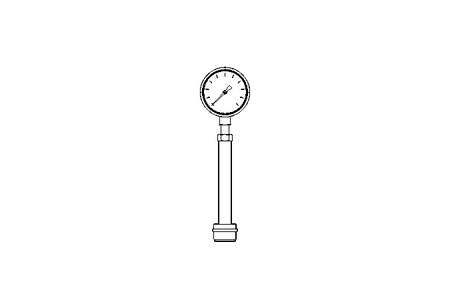 MANOMETER 0-10 BAR NO. 232.50.100